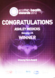 Scottish Health Awards winner, 2012