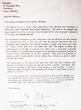 Letter from Dr Cynthia McVey, Psychologist on &lsquo;Castaway 2000&rsquo;